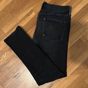 All Saints Dark Black Jeans
